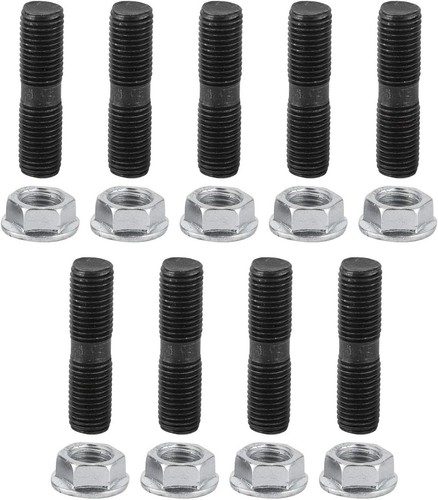New 9pcs m10x1 turbo - 9pcs, studs