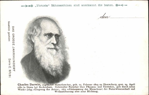 Charles darwin victoria sewing - charles,