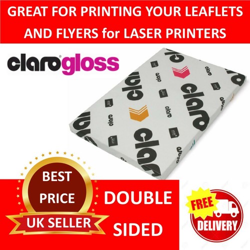 Gloss white sided printer - sided,