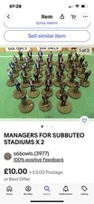 MANAGERS FOR SUBBUTEO STADIUMS