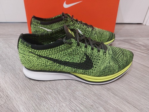 Nike air flyknit racer neon - air,