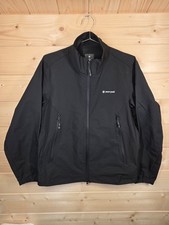 Snow Peak Everyday Stretch Cloth Jacket Mens Medium Black Full Zip Outdoor Japan