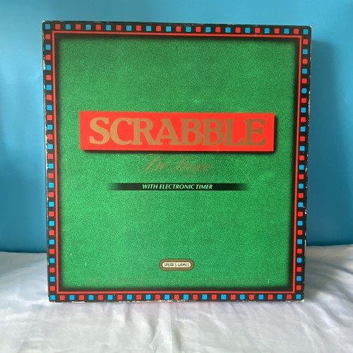 Vintage scrabble deluxe board - vintage,