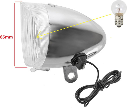 Bike dynamo light set - dynamo, bulb