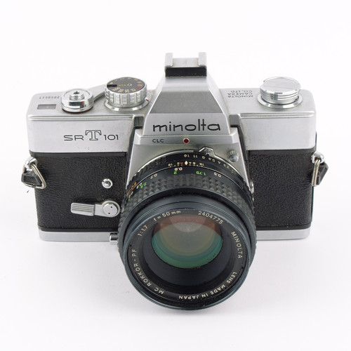 Minolta srt 101 rokkor pf - minolta, mc
