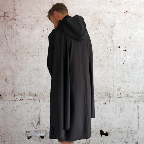 Black assassin cloak - cape, larp