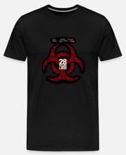 28 Years Later Movie Black T-Shirt