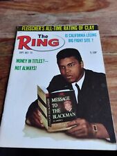 Vintage THE RING Magazine 1971 Iconic Muhammad Ali Cover RG27