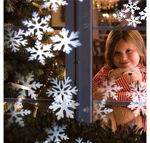 Christmas snowflake projector - snowflake,