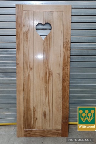 Solid oak exterior door with - exterior,