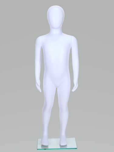 100cm matt white children - white,