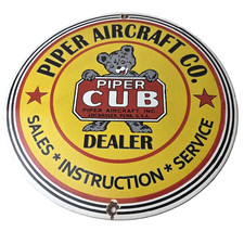 Vintage Piper Cub Aircraft