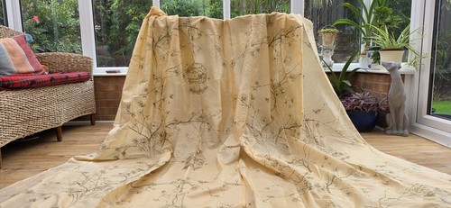 Gold silk printed - gold,