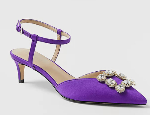New ann taylor purple - ann, sparkle