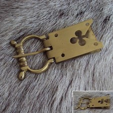 Solid Brass Belt Buckle