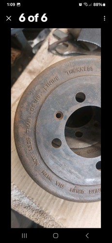 Triumph 1500 brake drums - 1500,