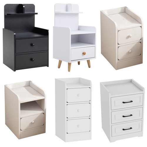 Narrow bedside table cabinet - bedside,