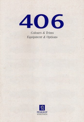 Peugeot 406 saloon - 406,