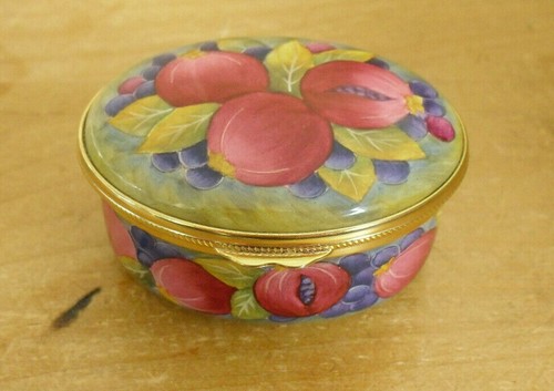 Moorcroft pomegranate oval - pomegranate,