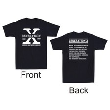 Gen X Shirt Generation X
