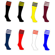 Football Socks 3 Stripe Rugby socks , Sports socks Unisex rr£10