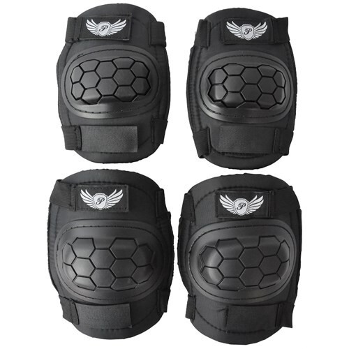 Elbow knee pad set bmx - &,
