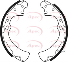 Apec shu475 brake shoe - set, for