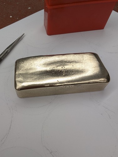 Solid brass paperweight 500g - brass,