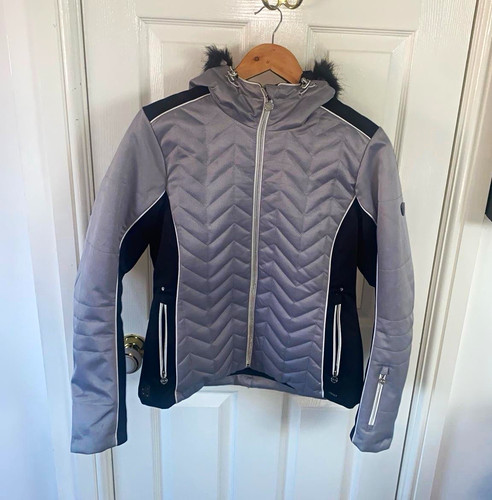 Dare grey black ski jacket - 2b,