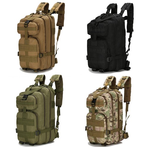 Tactical military backpack 30l - tactical,