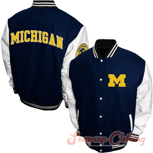 Michigan wolverines blue - blue, white