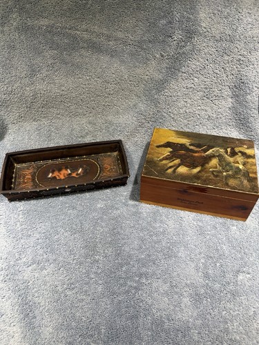 Vintage wooden horse box - vintage,