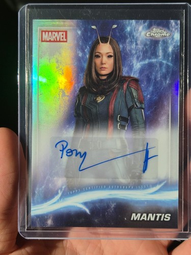 Topps chrome marvel mantis - topps,