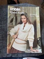 ROBIN HAND KNITS 32 EXCLUSIVE FASHION DESIGNS KNITTING PATTERN