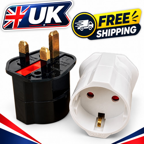 Adapter 13a 2 pin to - uk,