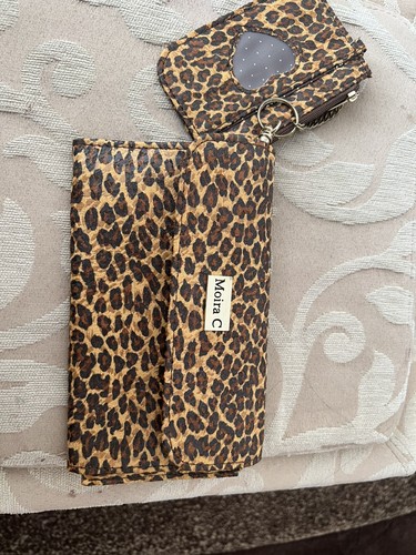 Moira leopard print wallet - c,