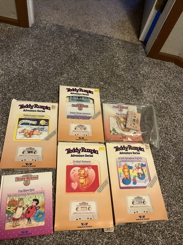 Teddy ruxpin book and cassette - book,