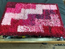 Handmade proggy proddy mat