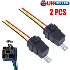 2X DC 12V 40A 4 pin Car Auto