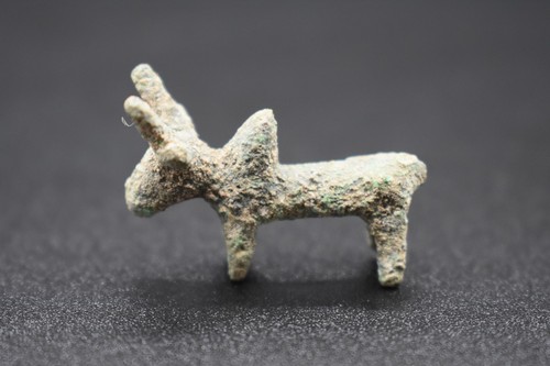 Ancient luristan bronze bull - luristan,