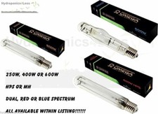 250w 400w 600w HPS MH Dual Spectrum Light Bulb Hydroponic Grow Tent OMEGA