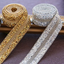 50cm Shiny Rhinestone Trim