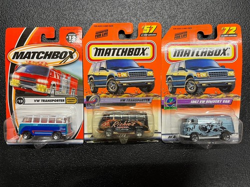 Matchbox volkswagen bus set - matchbox,