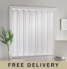 White Window Blind Panel Plain