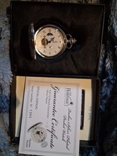 Silver Plated Pocket Watch