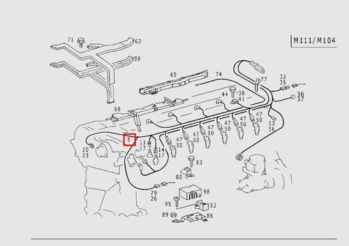 Mercedes benz genuine wiring - mercedes-benz,
