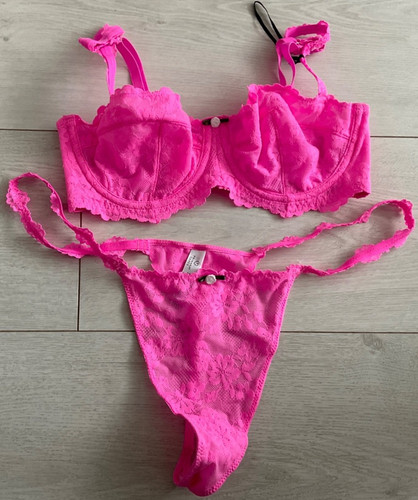 Primark ladies pink lacy - primark,