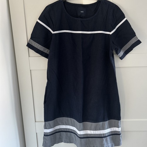 Next ladies blue linen - blue,