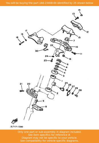 Yamaha steering lock - steering,