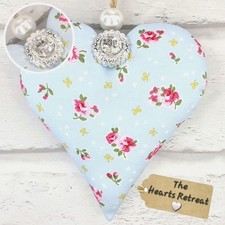 1x SHABBY CHIC ROSE HANDMADE